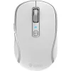 Mouse wireless DUAL WiFi+Bluetooth, batteria ricaricabile, 5 tasti