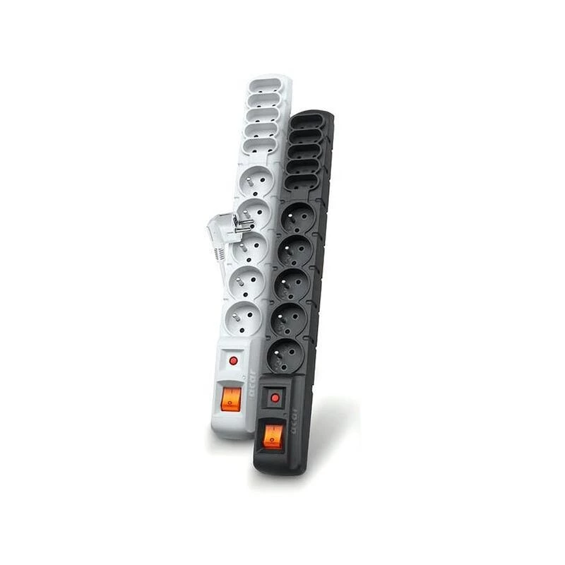 HSK DATA S10 prolunga 3 m 10 prese AC interno/esterno nero