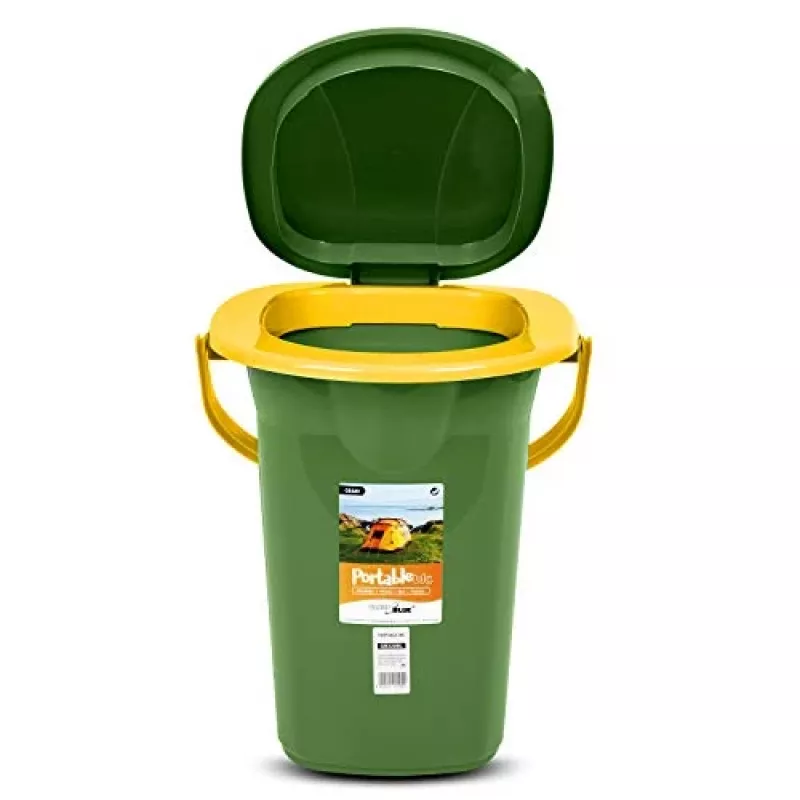 WC portatile a secchio GreenBlue GB320GO – secchio WC da campeggio leggero