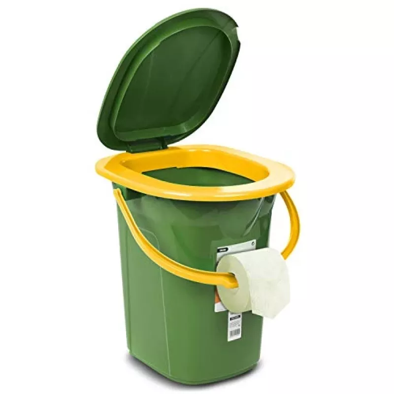WC portatile a secchio GreenBlue GB320GO – secchio WC da campeggio leggero