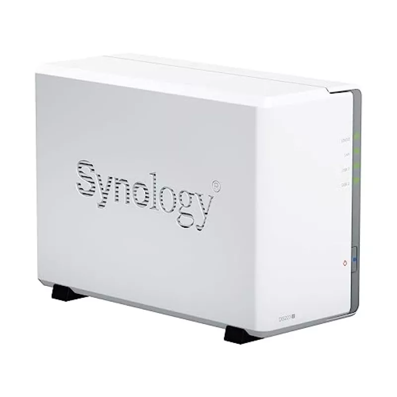Synology DiskStation DS223J NAS/server di storage desktop Realtek RTD1619B 1 GB DDR4 DiskStation Manager bianco