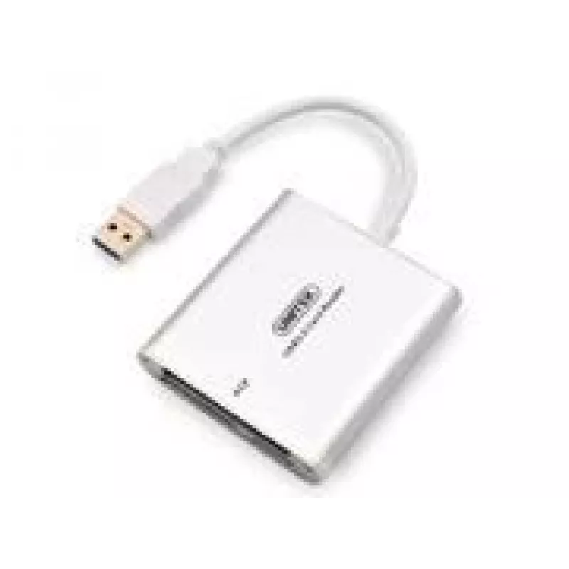 Lettore di schede UNITEK Y-9313 USB 3.2 Gen 1 (3.1 Gen 1) argento