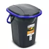 GreenBlue GB320BB WC portatile da campeggio a secchio, 19 l, nero/blu navy