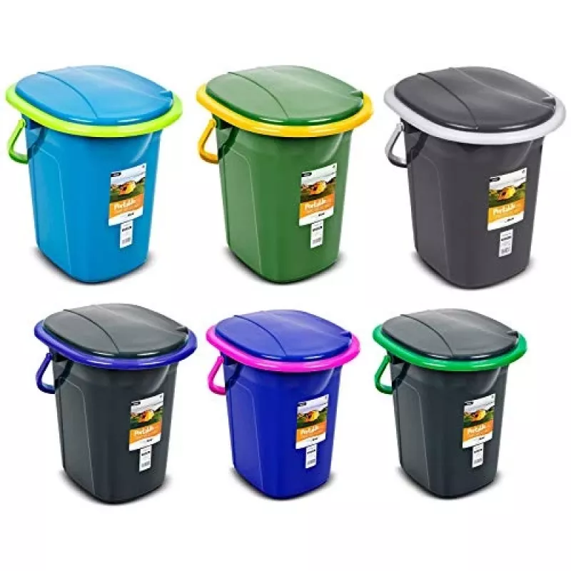 GreenBlue GB320BB WC portatile da campeggio a secchio, 19 l, nero/blu navy