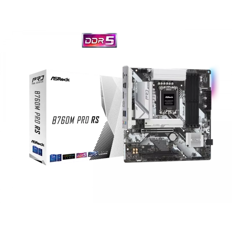 Scheda madre ASRock B760M Pro RS DDR5 Micro-ATX