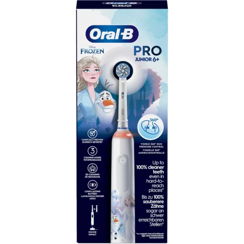 Spazzolino elettrico rotante Oral-B PRO Junior Frozen