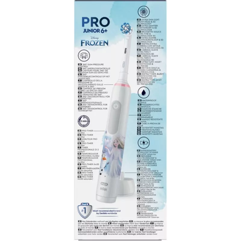 Spazzolino elettrico rotante Oral-B PRO Junior Frozen