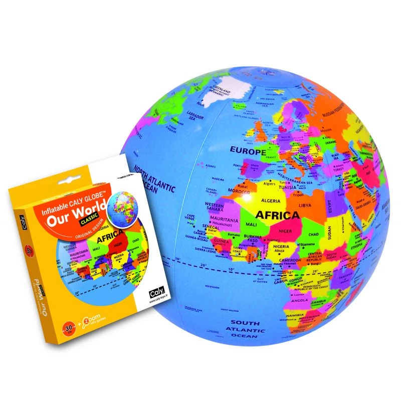 Globo gonfiabile Caly 30 cm - Il nostro mondo