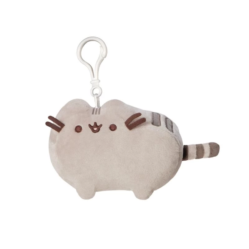 Pusheen - portachiavi con clip (11 x 8 cm)