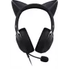 Kraken Kitty V2 - nero, headset gaming, orecchie Kitty, illuminazione reattiva allo streaming, microfono cardioide HyperClear, driver TriForce da 40 mm, microfono integrato nei padiglioni, Razer Chroma RGB (orecchie e padiglioni), Surround Sound: disponibile solo con