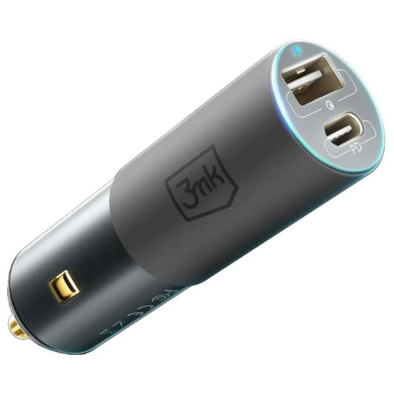 Caricabatterie da auto 3MK per telefoni cellulari nero numero di porte: 2