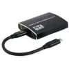 Gembird A-CM-HDMIF2-01 adattatore USB-C su doppio HDMI, 4K 60Hz, nero
