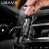 Supporto auto per cellulare USAMS 4,7-7 pollici universale supporto smartphone in auto a gravità supporto con clip per bocchetta GPS per iPhone Xiaomi Samsung
