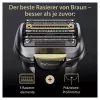 Braun Series 9 Pro+ 9565cc rasoio wet & dry rasoio a lamina trimmer metallic