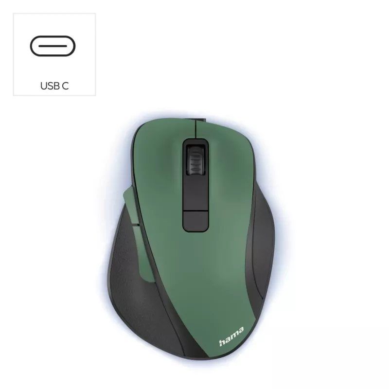 Mouse ricaricabile Hama MW-500 ufficio per destrorsi RF wireless ottico 1600 DPI