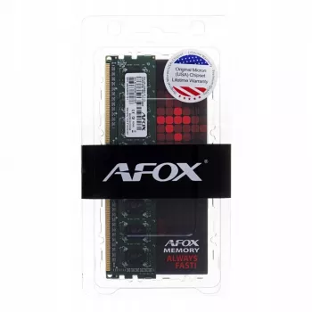 AFOX DDR3 8G 1600 UDIMM modulo di memoria 8 GB 1600 MHz LV 1,35V (AFLD38BK1L) - 8 GB - DDR3