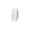 Protezione per prese Alantec OS002 bianca 45×45 mm, 1 pezzo