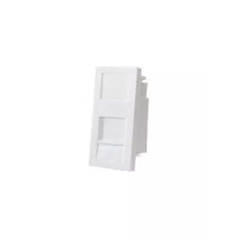 Protezione per prese Alantec OS002 bianca 45×45 mm, 1 pezzo