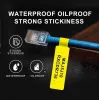 NIIMBOT RXL12.5109-65Y etichette termiche 12,5 x 109 mm, 65 etichette per rotolo, gialle, per D11/D110