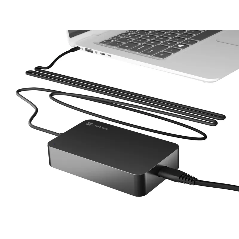 natec Grayling - laptop - interno - 110 - 240 V - 50 - 60 Hz - 90 W - 5 - 20 V