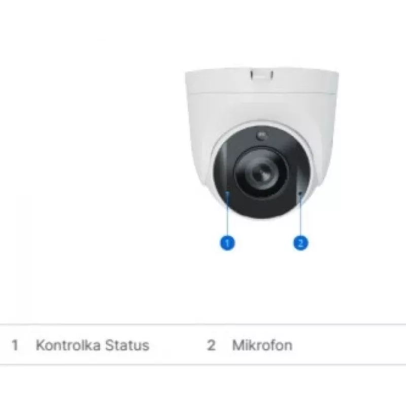 Synology TC500 telecamera di sicurezza telecamera di videosorveglianza IP a torretta per interni ed esterni 2880 x 1620 pixel soffitto