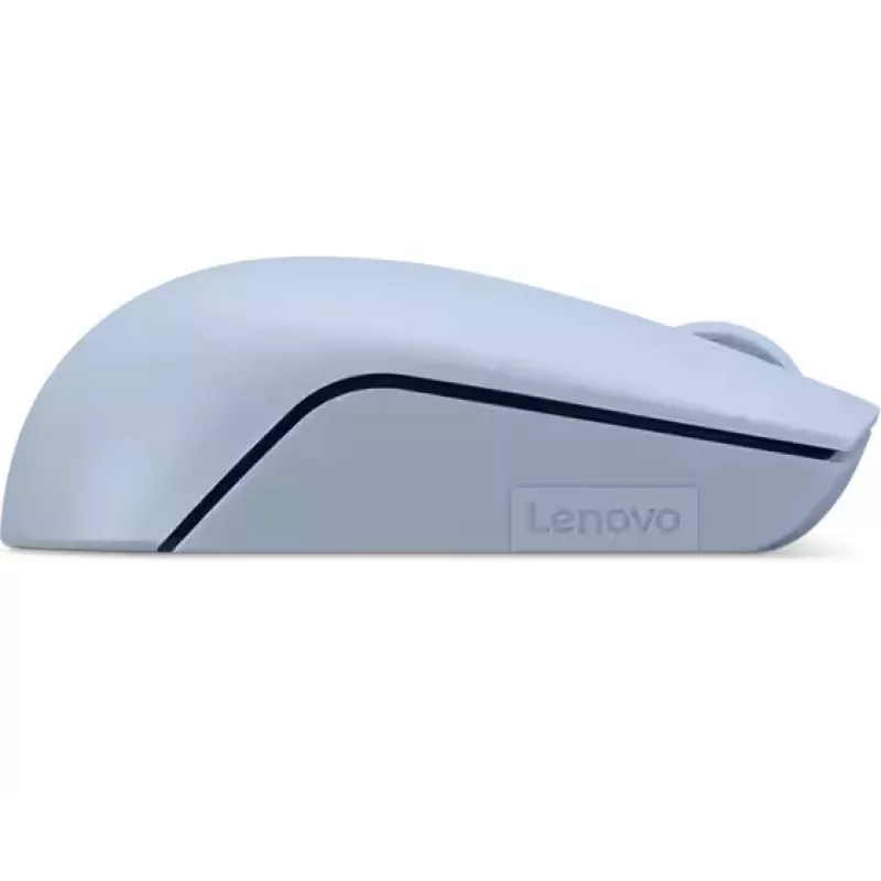 Mouse wireless ambidestro Lenovo GY51L15679 — Frostblau, RF 2,4 GHz, 1000 DPI, 3 tasti, batteria AA