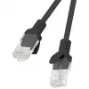 Lanberg PCU5-20CC-0025-BK Cavo patch Cat.5e UTP, 0,25 m, Nero, confezione da 10