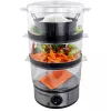 Esperanza Steam Volcano EKG009 Vaporiera, 3 cestelli, 400 W