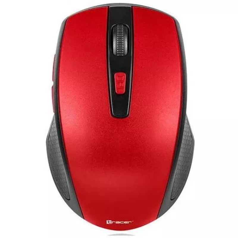 Mouse ottico wireless per destrimani TRACER TRAMYS46750 — 1600 DPI, RF 2,4 GHz, ricevitore nano USB, 6 tasti, batteria AA