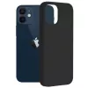Custodia in silicone opaco 3mk per iPhone 13 nero