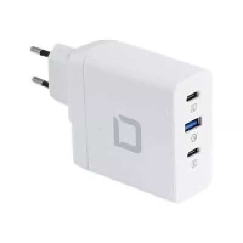 DICOTA D31983 caricabatterie per dispositivi mobili e laptop, bianco, ricarica rapida AC, induttivo