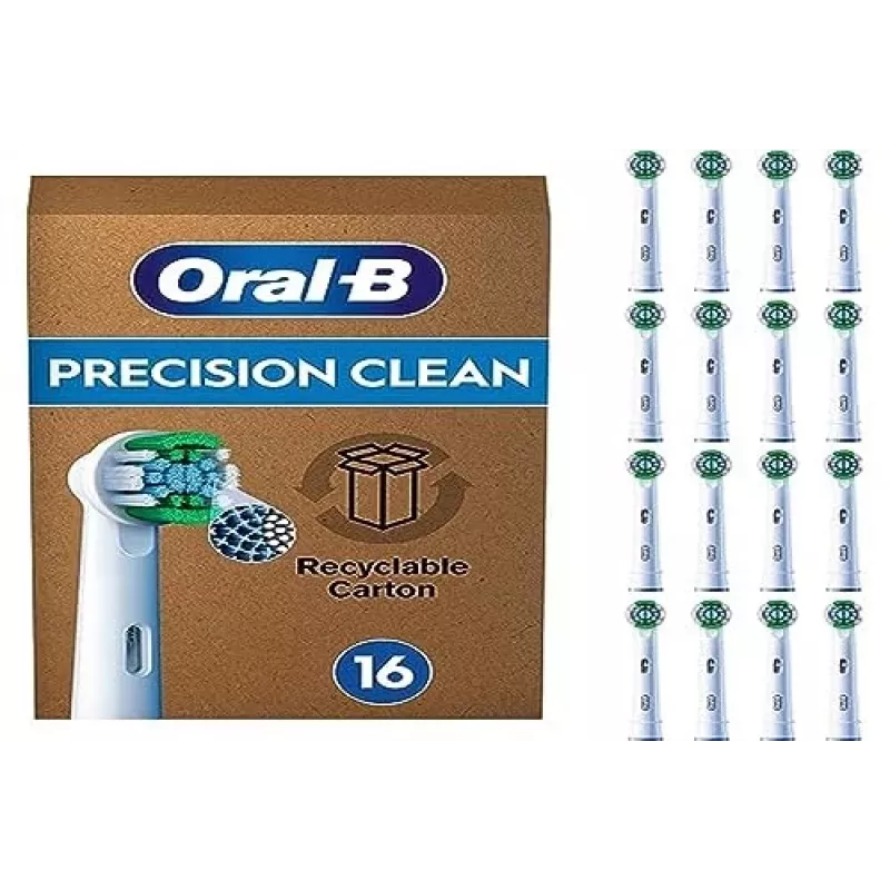 Oral B Precision Clean testine spazzolino 16 pezzi bianco
