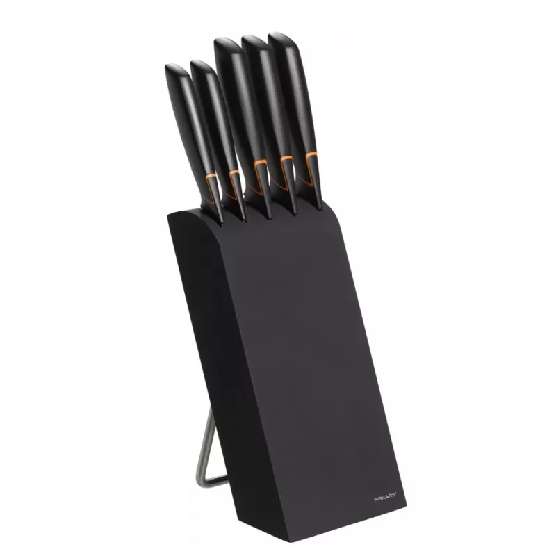 Fiskars 978791 - acciaio inossidabile - nero - nero arancione