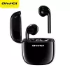 Auricolari Awei T28 TWS + base di ricarica nero