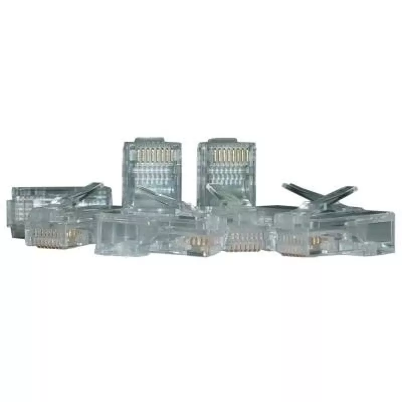 Connettore per cavo RJ45 DIGITUS X-ML-6U-IMP, trasparente, connettore maschio, confezione da 100