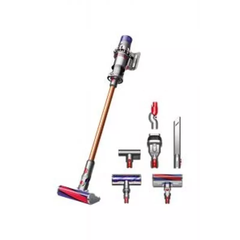 Aspirapolvere a bastone 2-in-1 Dyson Cyclone V10 Absolute a batteria ricaricabile a secco senza sacchetto rame, nichel