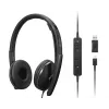 Lenovo 4XD1M45627 cuffie/headset con filo fascia USB Type-C nero