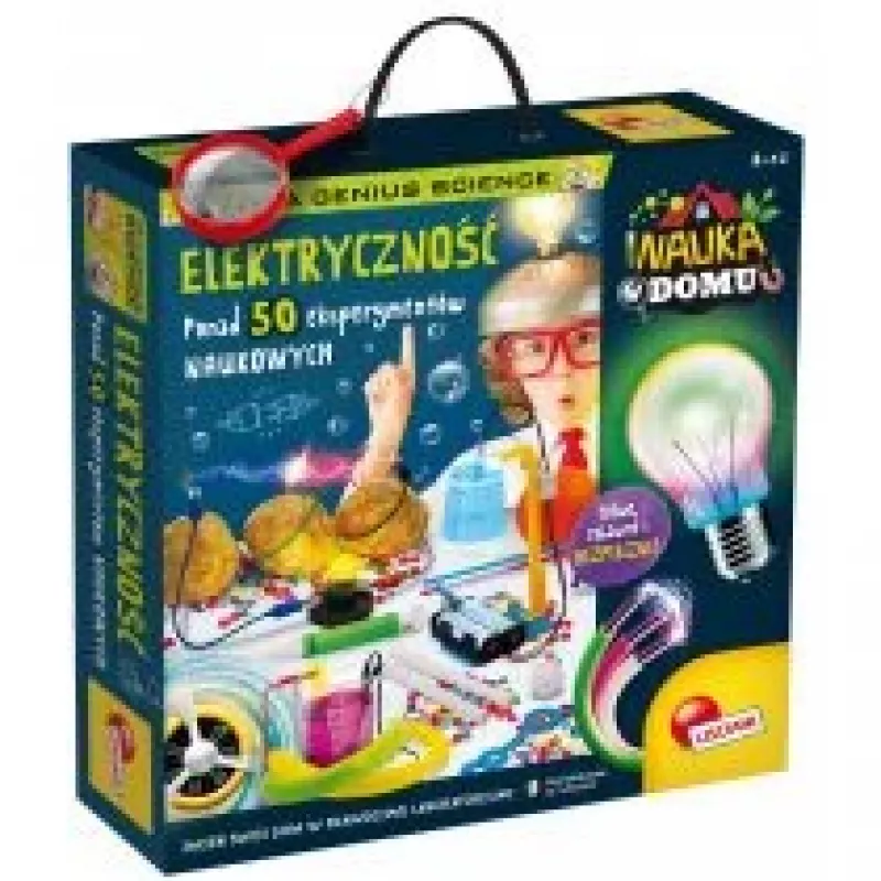 Kit elettronico didattico Liscianigiochi Set I'm A Genius Electricity (modello 304-pl97524)
