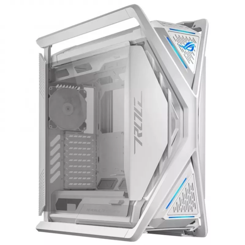 ASUS ROG GR701 Hyperion White, PC, Bianco, ATX, EATX, micro ATX, Mini-ITX, Alluminio, Multi, Front