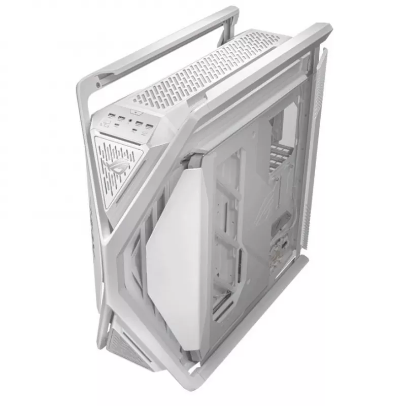 ASUS ROG GR701 Hyperion White, PC, Bianco, ATX, EATX, micro ATX, Mini-ITX, Alluminio, Multi, Front