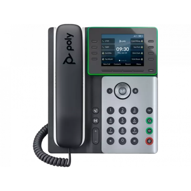 HP Poly Edge E320 Telefono IP e PoE, IPS, 320 x 240 pixel, 4:3, HTTPS, ENERGY STAR, EAC, RoHS, Federal Communications Commission (FCC), CE, BSMI