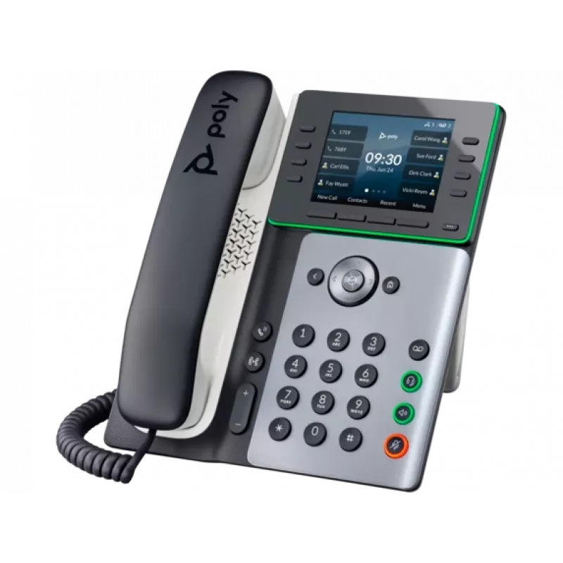 HP Poly Edge E320 Telefono IP e PoE, IPS, 320 x 240 pixel, 4:3, HTTPS, ENERGY STAR, EAC, RoHS, Federal Communications Commission (FCC), CE, BSMI