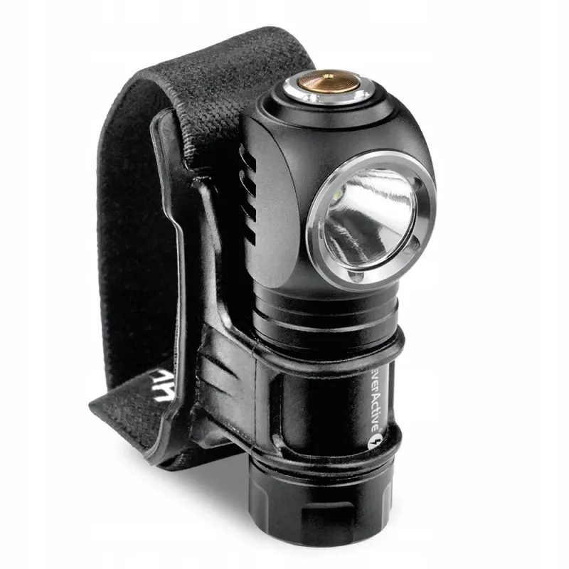 Torcia LED 3 modalità operative 10 W 500 lumen corpo in alluminio ricaricabile impermeabile FL-55R Dripple - Everactive