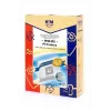 Sacchetti per aspirapolvere km KM-P15 — 4 pz., sacchetti con microfiltero per aspirapolvere compatibili
