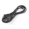 Savio - Cavo di alimentazione 2 poli M 3 m CL-105 nero - cavo (CL-105)