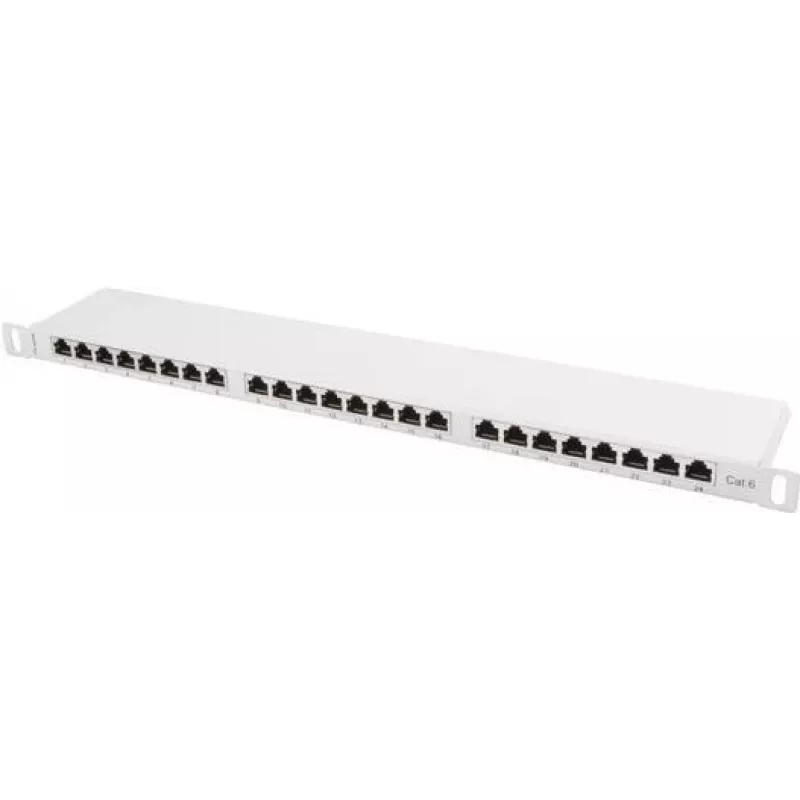 Patch panel Lanberg PPS6-0024-S 0,5HE