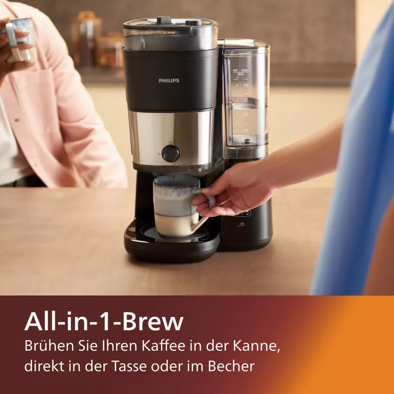 Philips HD7900 Macchina per caffè filtro semiautomatica 1,25 L