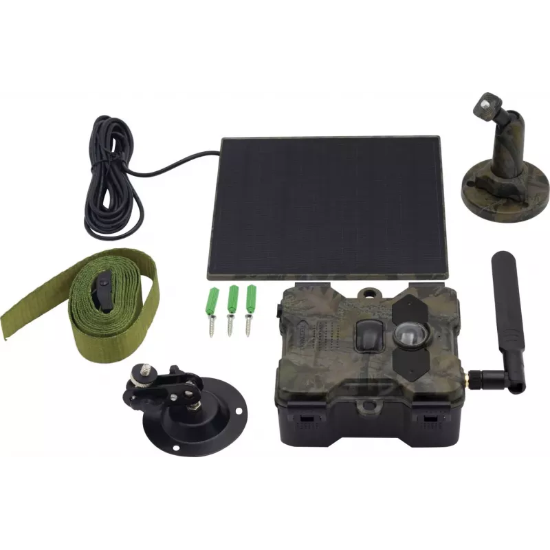 Technaxx 4G Wildcam TX-189 fotocamera da esterno 4MP CMOS pannello solare