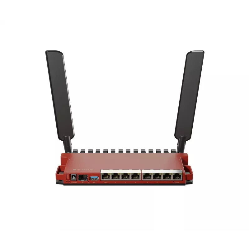 Mikrotik L009UiGS-2HaxD-IN Router wireless Gigabit Ethernet single-band (2,4 GHz) rosso