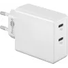 Goobay 61758 caricabatterie per dispositivi mobili bianco per interni (61758)